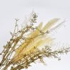 Pampas/bouquet de fougère beige 58cm-Plantes artificielles Florissima