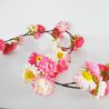 Guirlande de fleurs rose 180 cm - Fleurs artificielles Florissima