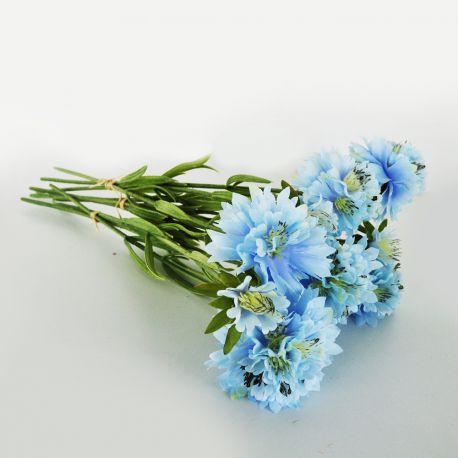 Jocaflor | Scabiosa bleue - Fleurs artificielles