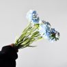 Jocaflor | Scabiosa bleue - Fleurs artificielles