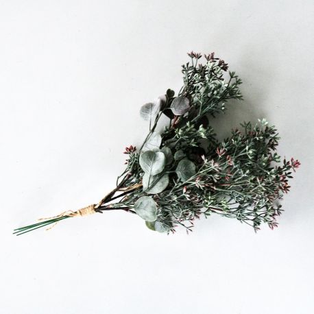 Jocaflor | Branche d'eucalyptus - 38cm - Fleurs artificielles