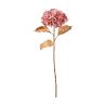 Branche d'hortensia rose 71 cm - Fleurs artificielles Florissima