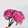 Jocaflor | Bouquet de rose Vieux rose x6 - 25cm - fleurs artificielles