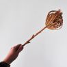 Jocaflor | Cigüe marron - 54cm - Fleurs artificielles