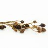 Branche de chardon brun 56 cm - Fleurs artificielles Florissima