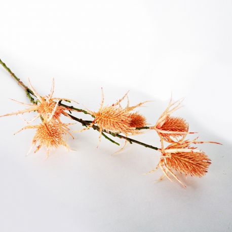 Jocaflor | Chardon rose x 6 pcs - 64 cm - fleurs artificelles