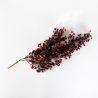Branche de feuillage rouge 69 cm - Fleurs artificielles Florissima