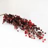 Jocaflor | Branche de feuillage rouge - 69cm - Fleurs artificielles