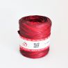 Poly raphia bicolore Rouge/bordeaux 15mm x 200m