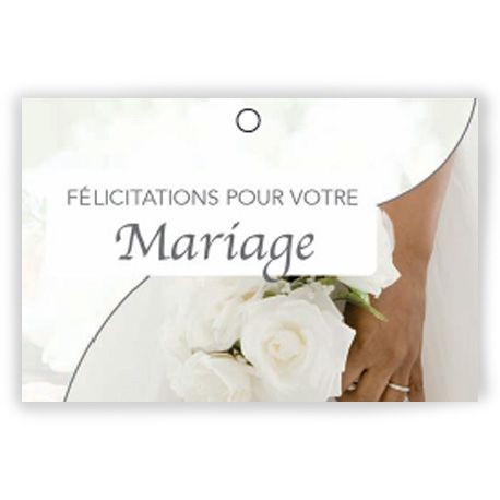 Pure 1001 008 Félicitations pour votre mariage x 10 cartes