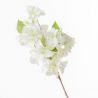 Branche de Bougainvillier blanche - 70 cm - Fleur artificielle