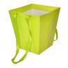 Sac imperméable vert élégant12.5x16.5x18cm X10pc- Emballage Clayrtons