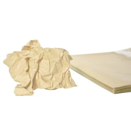  Rouleau papier de soie blanc 50cm x 5m 18gr