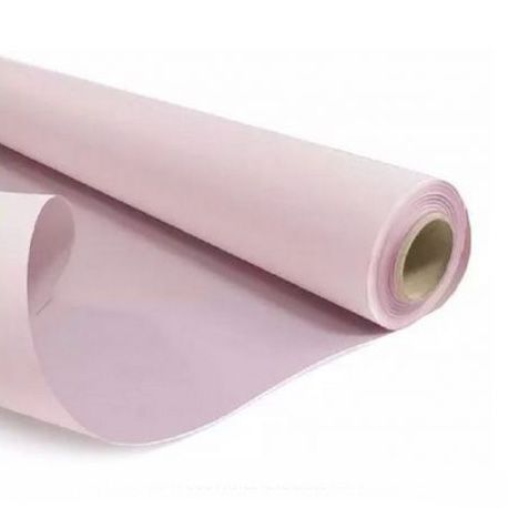 Rouleau kraft blanchi rose poudré 80 cm x 40 m - Emballage Clayrtons