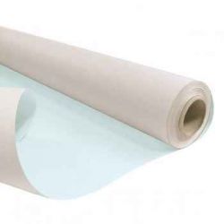 Rouleau kraft blanchi clair/bleu pastel80cmx40m-Emballage Clayrtons