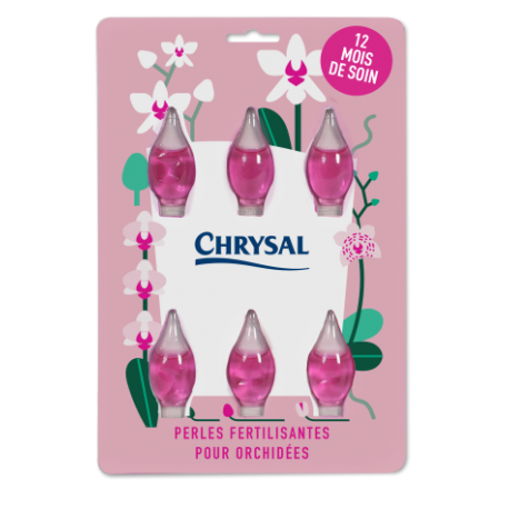 Perles fertilisantes orchidées x 6 -  CHRYSAL
