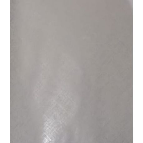 Rosace collerette motif Tissu metal Argent D 70cm X 50 pcs