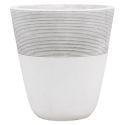 Set de 3 vase blanc design-50x50/40x40/30x30cm