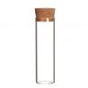 Jocaflor | set 12 tubes en verres  avec bouchon éprouvette - Dia.3cm H10cm