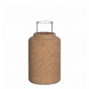 Jocaflor | Glass tube on cork support - Dia.8cm H15cm