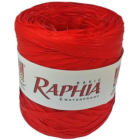 Jocaflor | Red synthetic raffia x L 200m
