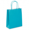 Jocaflor | Bag x 50 kraft coul. turquoise with coves 35x40 cm