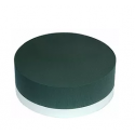 Jocaflor | Coussin mousse EDEN fond polystyrène D 40 cm H 8cm Lot de 2