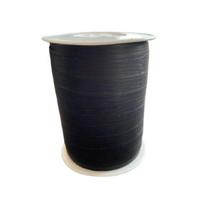 Jocaflor | Bolduc papier mat noir 10mm x 250m
