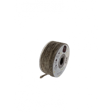Jocaflor | Laine gris clair H 15cm / L 5m