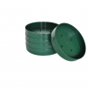 Jocaflor | Coupe plastique ronde vert foncé- Dia20 cm- Lot de 13