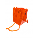 Jocaflor | Sac Graphic Orange 12x16x18 cm - Lot de  10