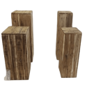 Jocaflor | Console en bois 30x30cm H100cm