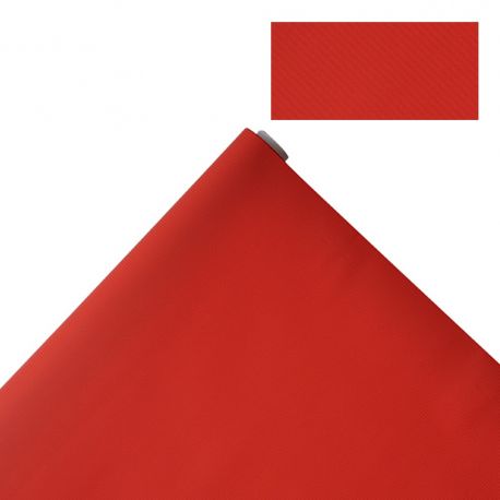 Opaline couleur rouge à ligne - 80 cm x 40m