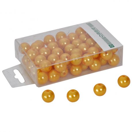 Jocaflor | Perles abricots OASIS 14 mm x 72 pièces
