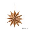 Jocaflor | Suspension étoile en papie rnaturel D30cm