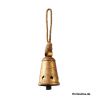 Jocaflor | Set de 2 cloches décoratif or vieilli à suspendre - H15cm