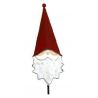 Jocaflor | Piqye Père Noël - rouge / Blanc - 9x2x21x60 cm