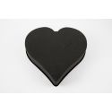 Jocaflor | Coeur OASIS - 38cm - Eychenne noir - Lot de 2