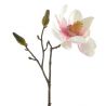 Jocaflor | Magnolia rose blanc - 27cm - Fleurs artificielles 