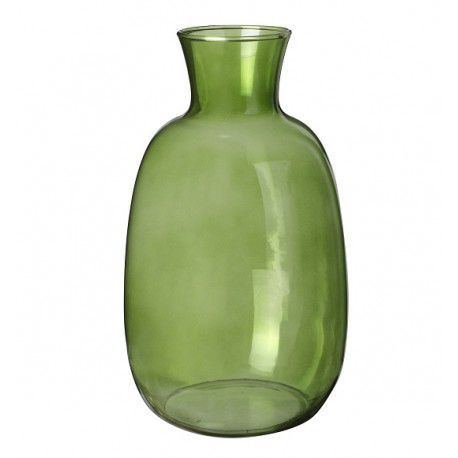 Vase Litka - Vert Olive - H 35 cm x H 22 cm