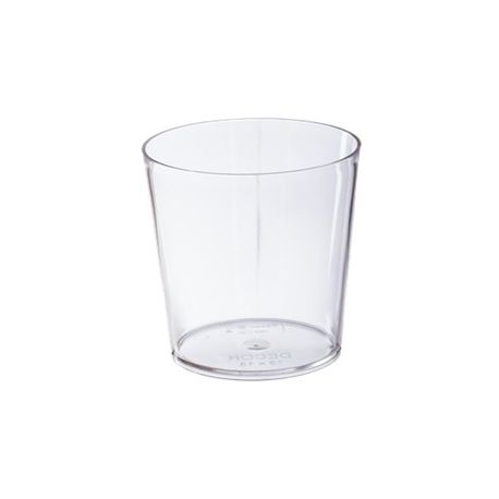 Vase polycarbonate transparant diam 20 H 48 cm