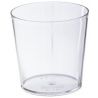 Diam transparant polycarbonate vase 18 H 35 cm