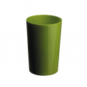 Vase polycarbonate vert anis diam 20 H 48 cm